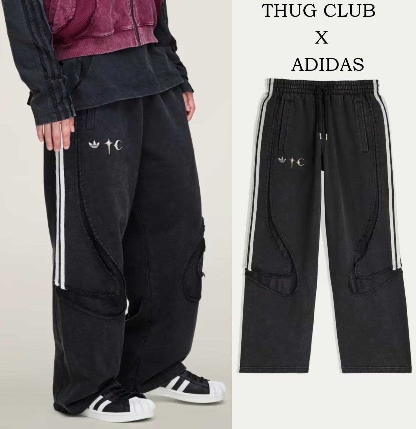 THUG CLUB X ADIDAS】TC TG SWEAT PT (Thug Club/スウェットパンツ