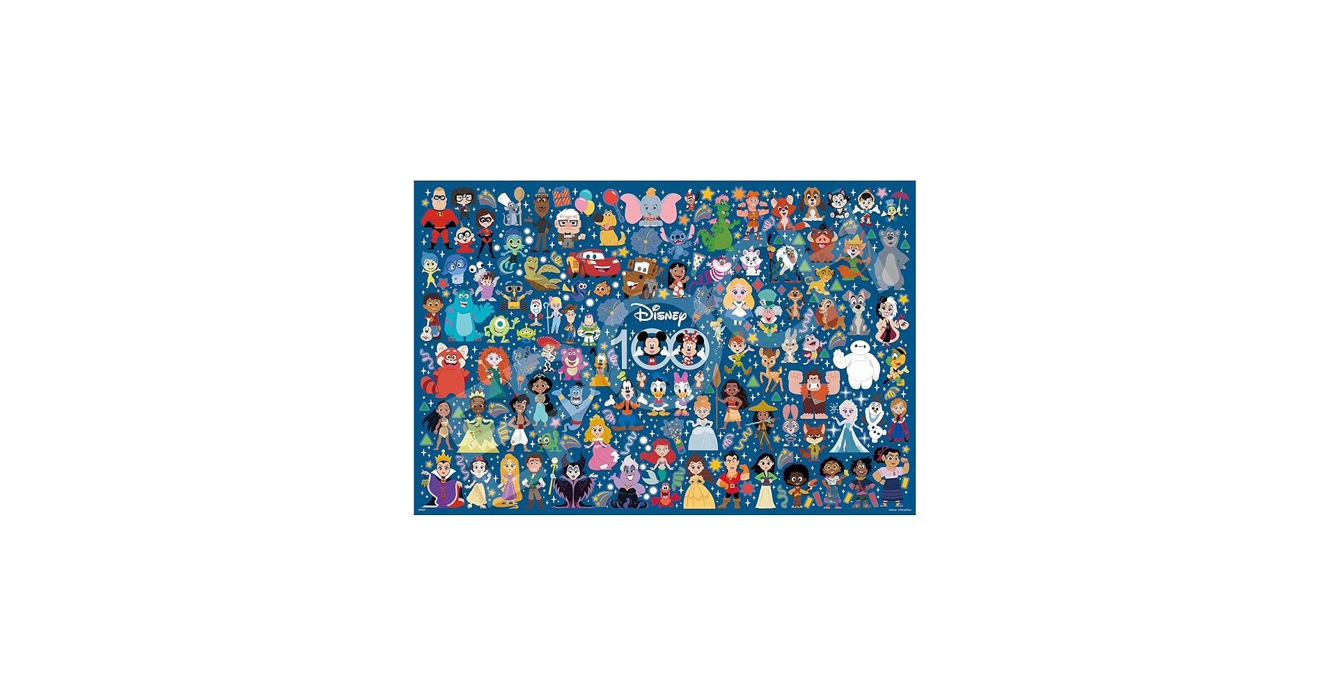 Amazon.com: EPOCH 97-701 Disney Cute Celebration Jigsaw Puzzle