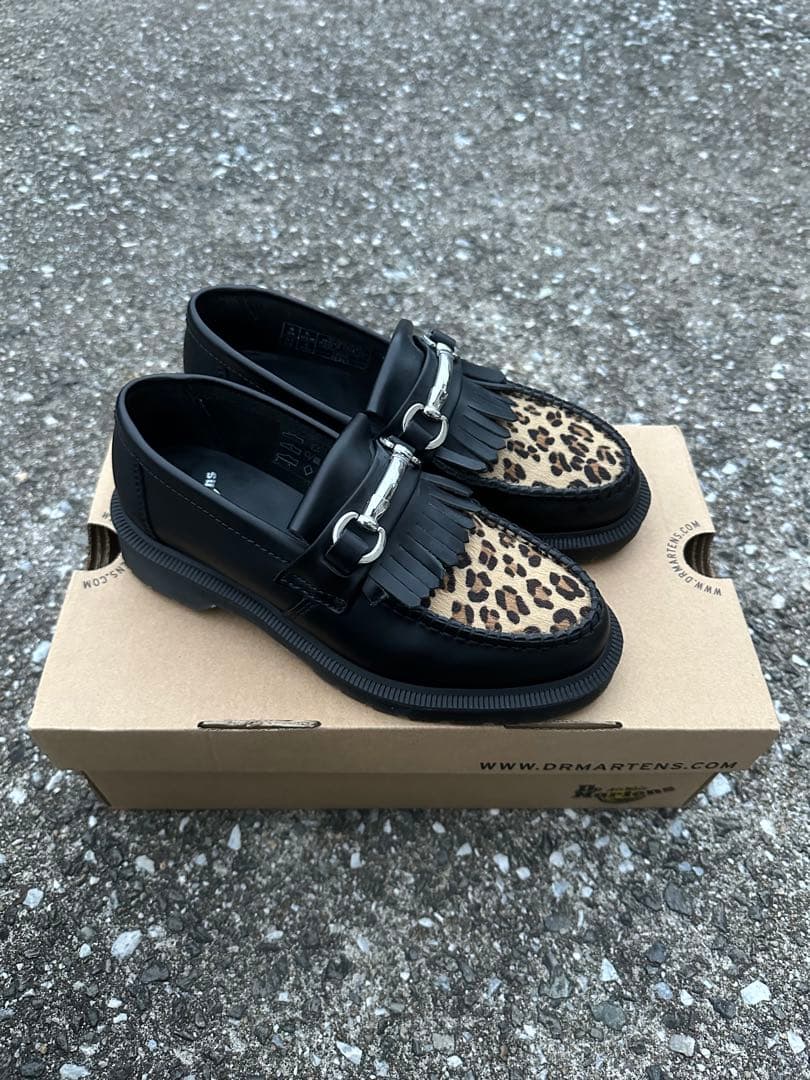 ドクターマーチン　レオパード柄　ローファー 中古・古着通販】Dr.Martens (ドクターマーチン) レオパードピット