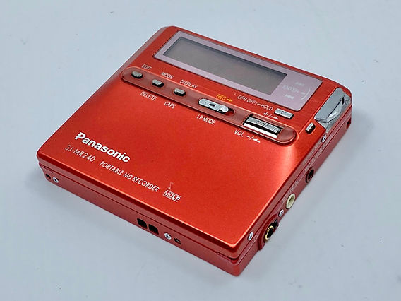 Panasonic SJ-MR240 Red MiniDisc Recorder